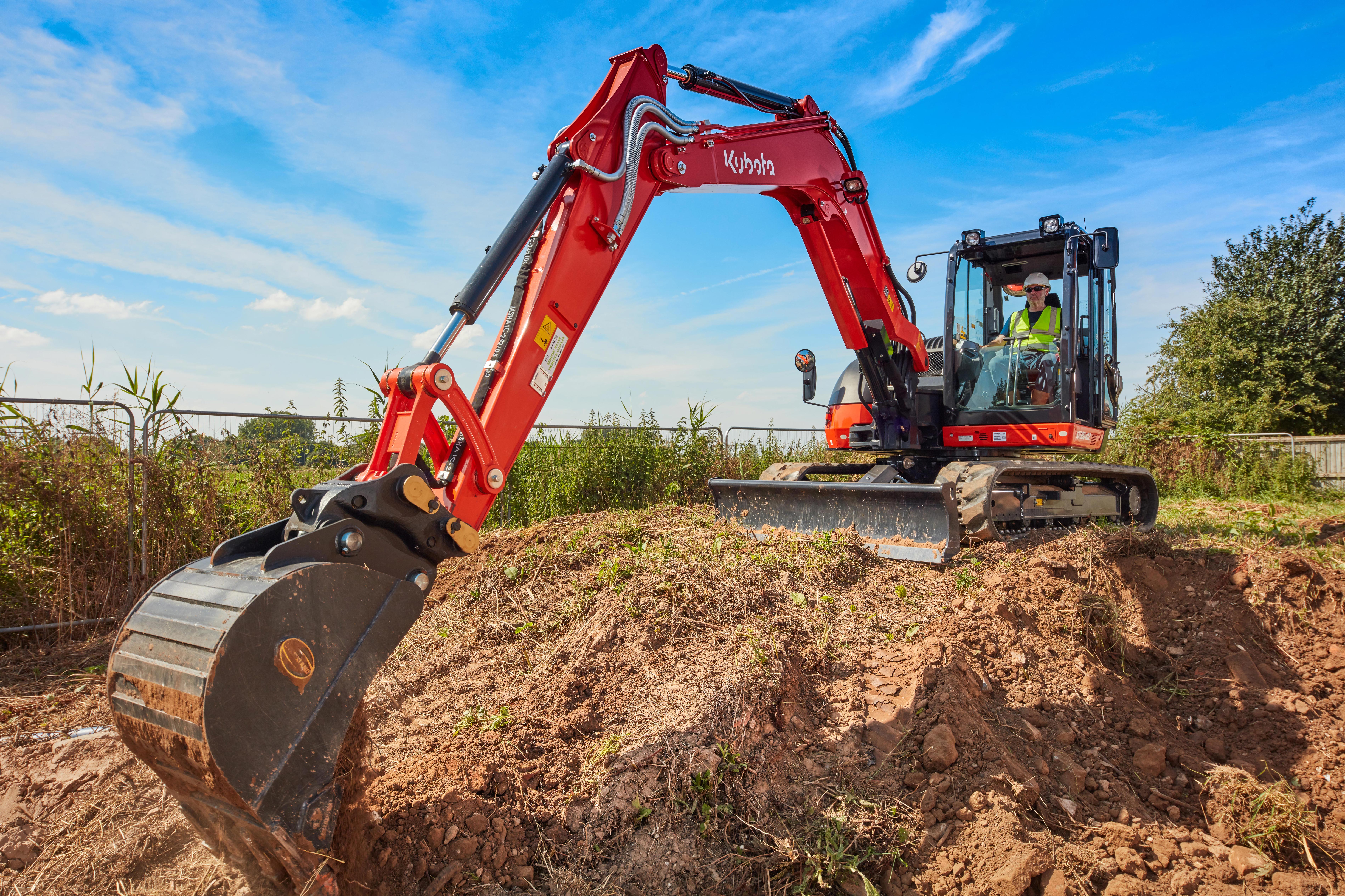 Old models Kubota KX080-4α2 - Kubota