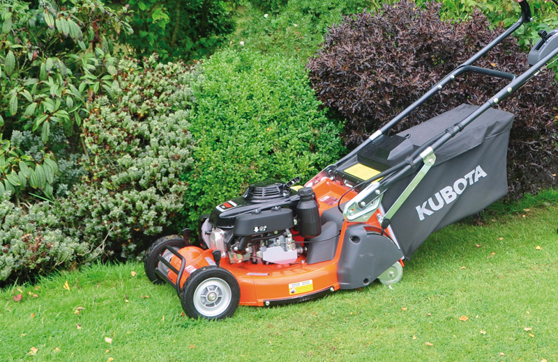 Kubota walk behind mower