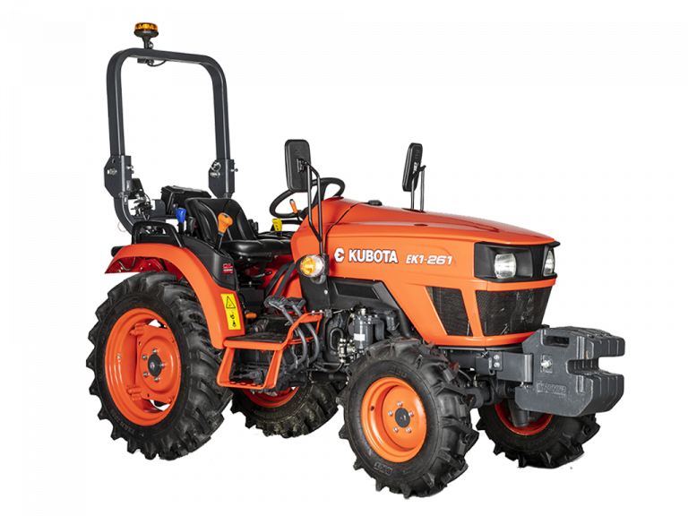 Kubota's new tractors offer higher-horsepower with a small footprint
